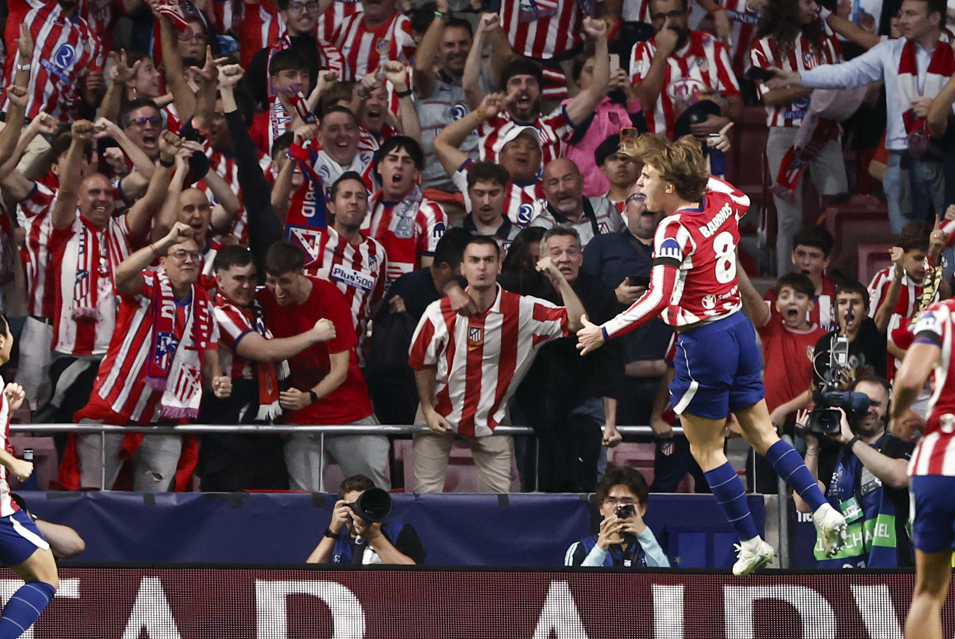 Tan solo 52 segundos necesitó Atlético de Madrid para doblegar a Manchester United