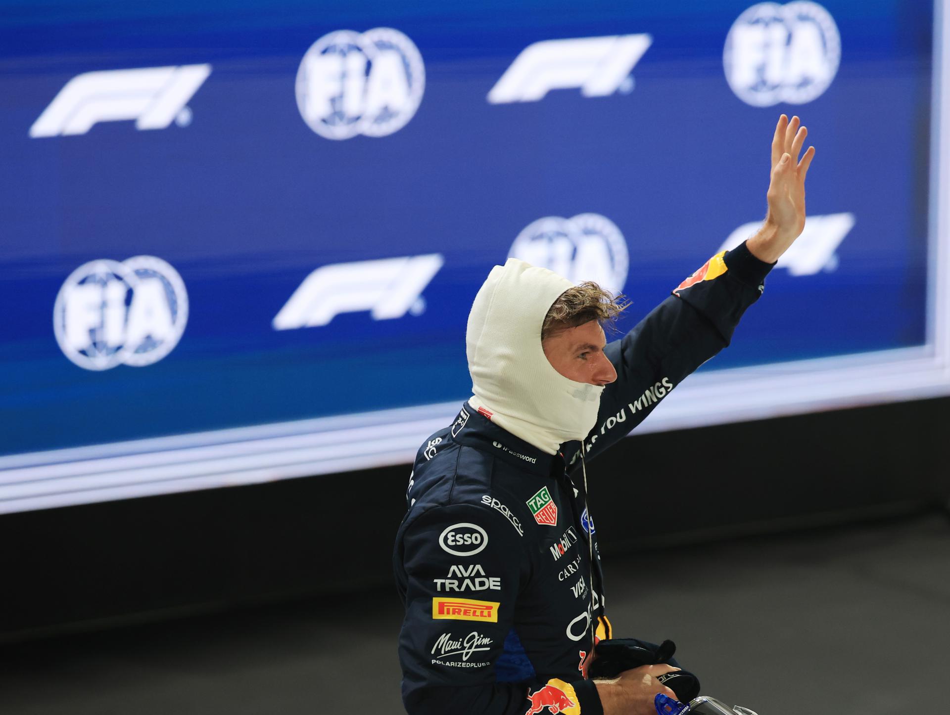 Max Verstappen ganó la carrera nocturna en el circuito urbano Marina Bay de Singapur