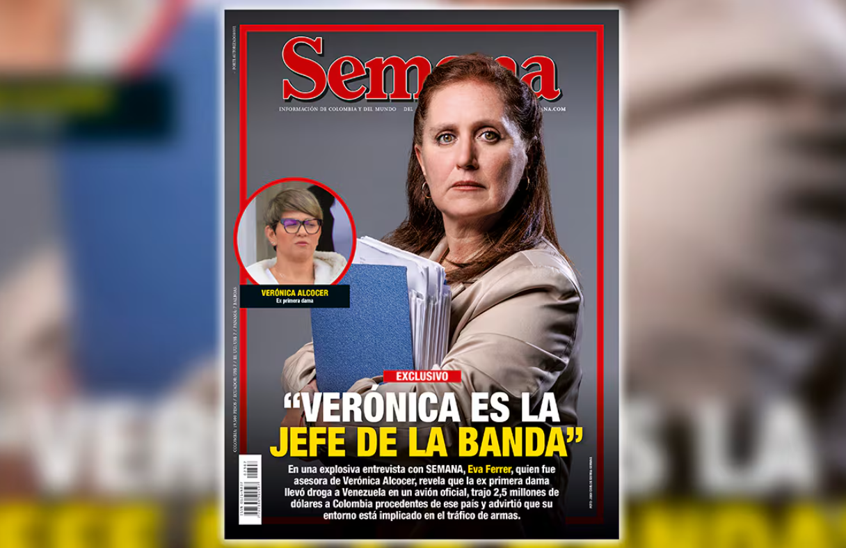 Semana: Exasesora acusó a Verónica Alcocer de llevar droga a Venezuela en un avión oficial