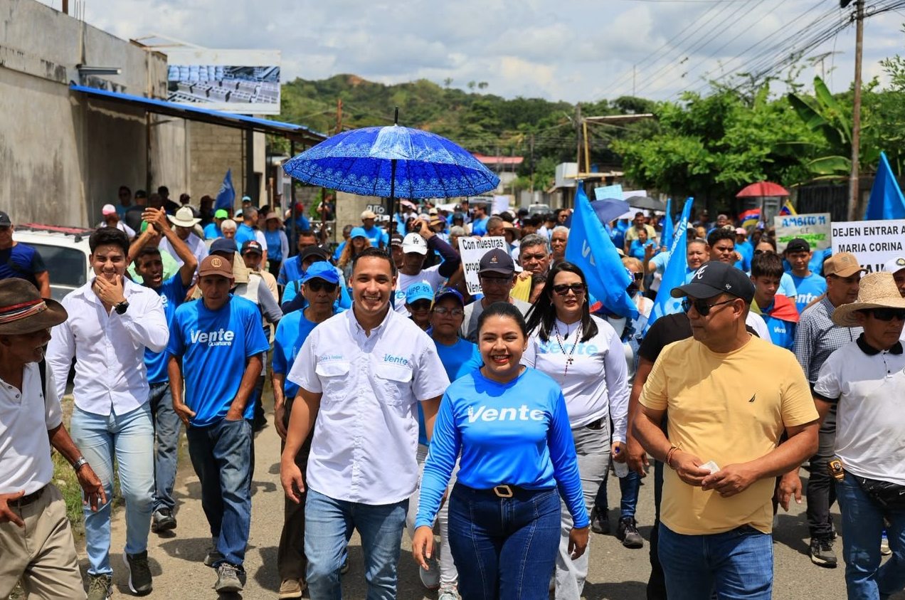 Las calles de Guanare se desbordaron con el clamor por "elecciones presidenciales ya"