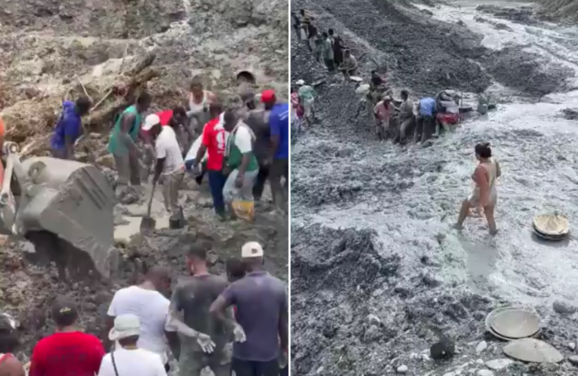 VIDEO: deslizamiento de tierra en una mina de oro causó múltiples muertos en Colombia