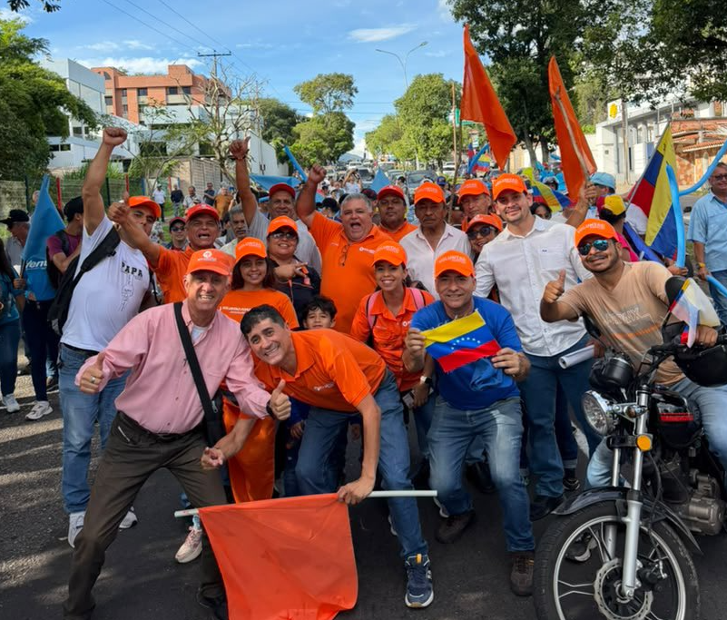 Gran movilización certificó en Táchira el clamor por elecciones y la vuelta de María Corina Machado
