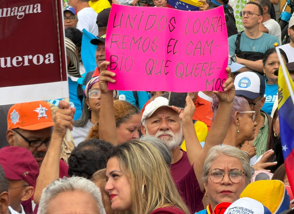 Carabobo salió a las calles para exigir "¡elecciones YA!" y la salida de Delcy Rodríguez