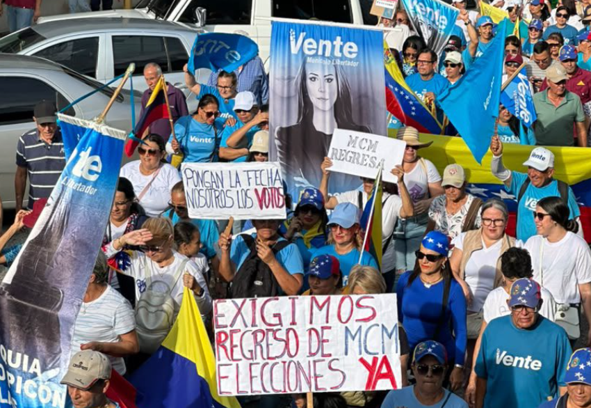 Mérida exigió un cronograma electoral claro y la libertad de todos los presos políticos