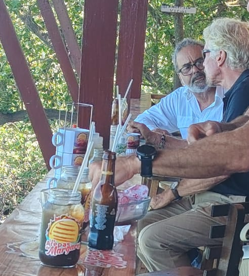 David Morán Bohórquez: Comiendo arepas con Sir Richard Branson en La Guaira
