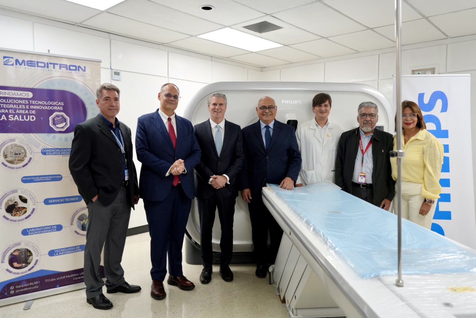 Los nuevos equipos médicos que EEUU mostró en el Hospital Vargas de Caracas