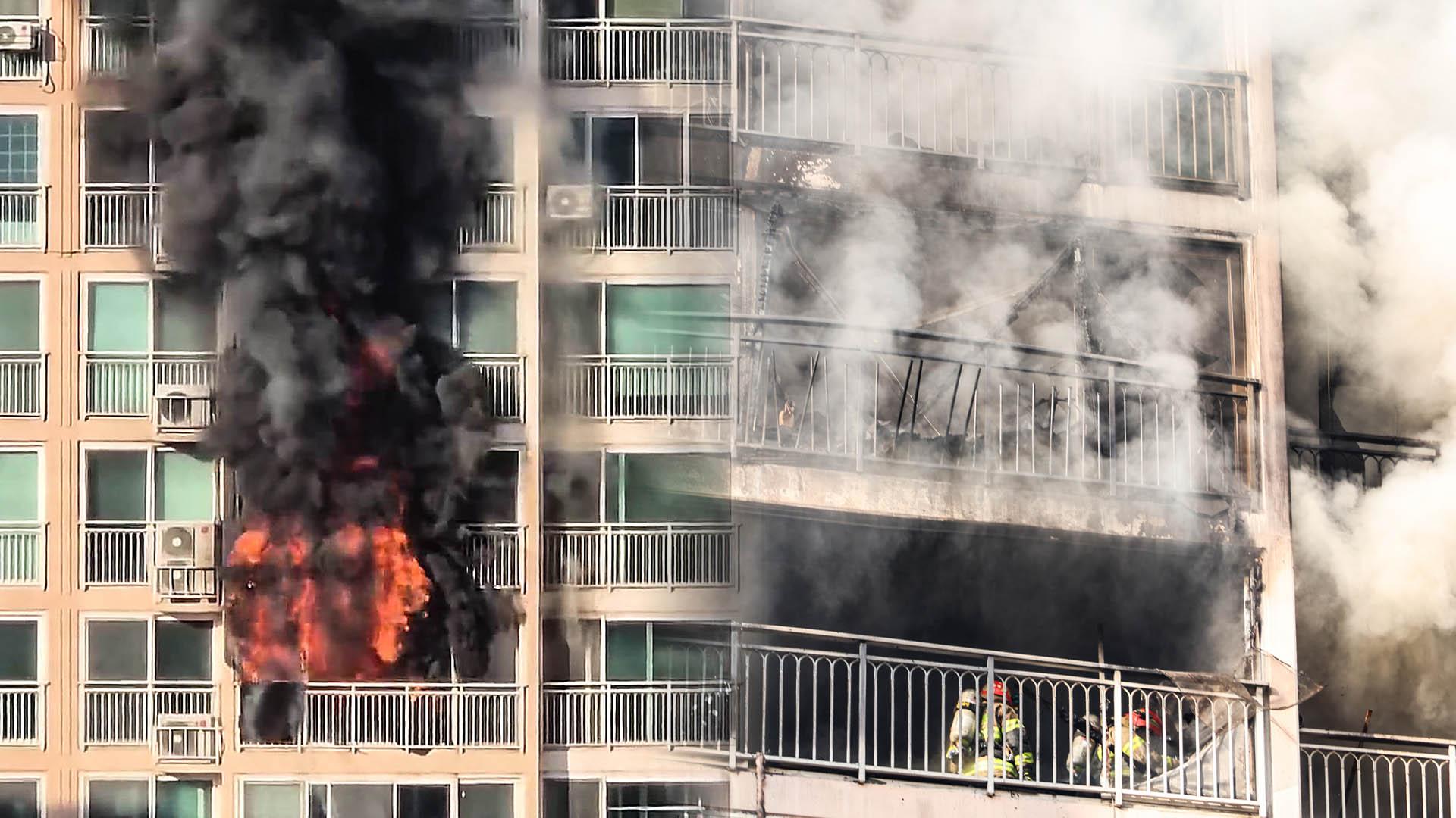 Incendio en Los Dos Caminos: el detalle que salvó una habitación mientras otra quedó destruida (VIDEOS)