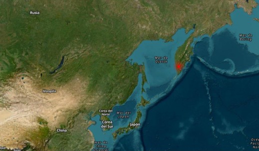 Un terremoto de magnitud 6,9 sacude la península rusa de Kamchatka
