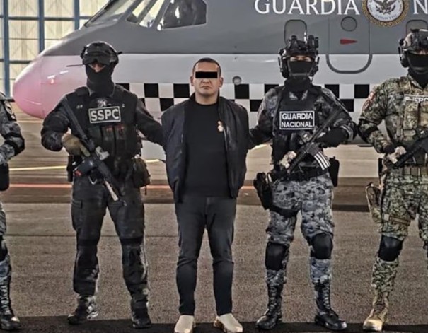México captura a "El Tanque", operador del Cartel Jalisco y hombre cercano a "El Mencho"