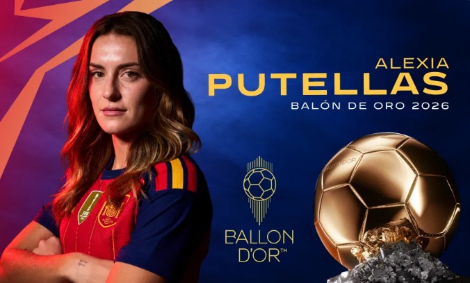 Alexia Putellas conquista su tercer Balón de Oro
