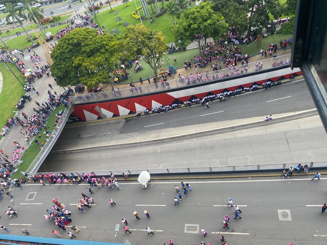 Fracasó marcha de Diosdado Cabello tras intentar sabotear convocatoria de Vente Venezuela (IMÁGENES)