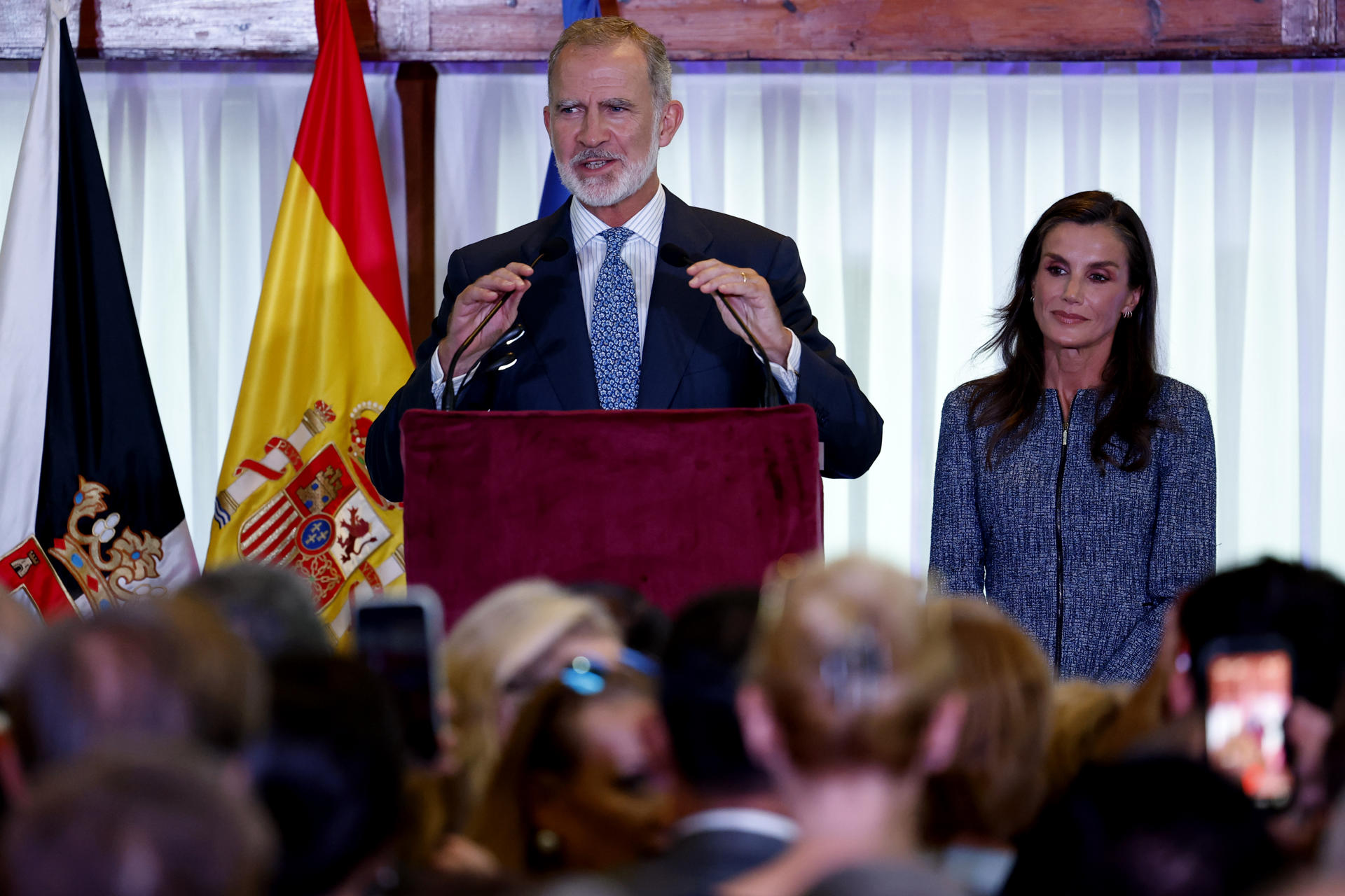 El rey Felipe VI subrayó la españolidad innegociable e indiscutible de Ceuta y Melilla