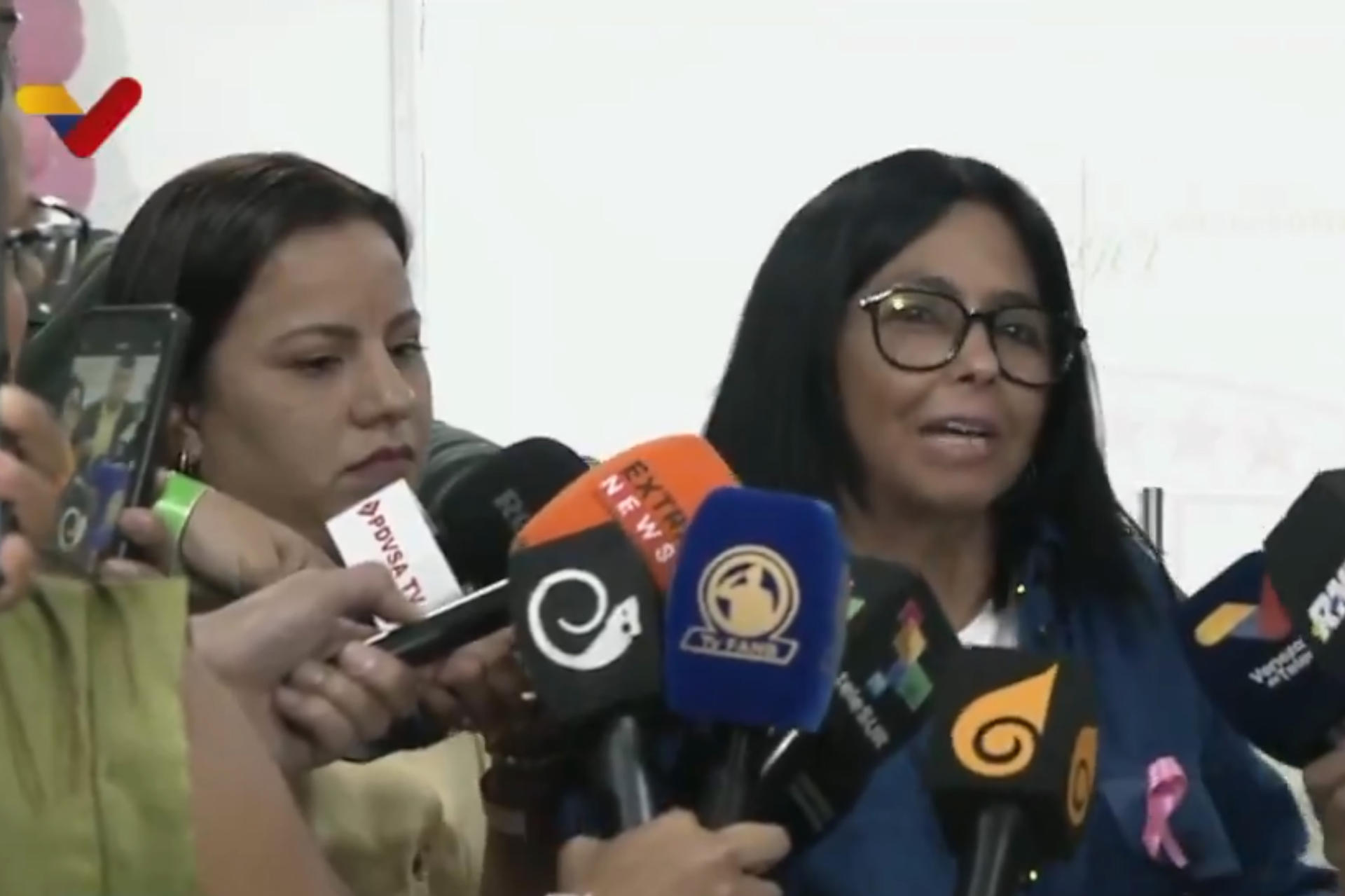 El chiste del día: Delcy Rodríguez asegura que "nosotros no estamos aquí por el poder"
