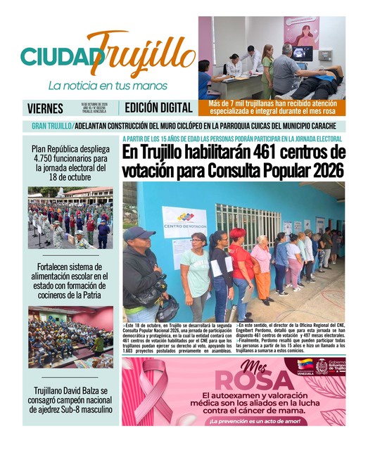 Portadas de este viernes 16 de octubre de 2026
