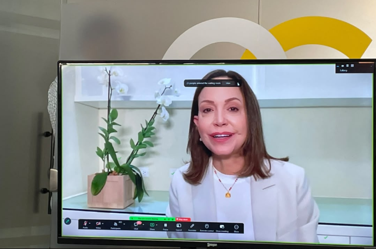 María Corina Machado calificó de histórico el Acuerdo Nacional para la reconstrucción de Venezuela
