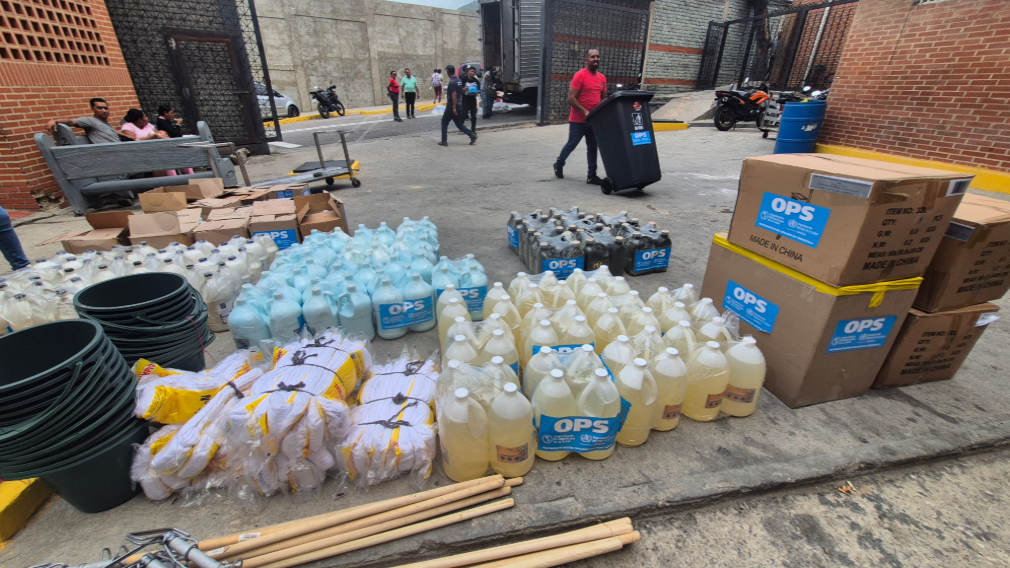 OPS donó insumos en centros de salud de La Guaira y Miranda