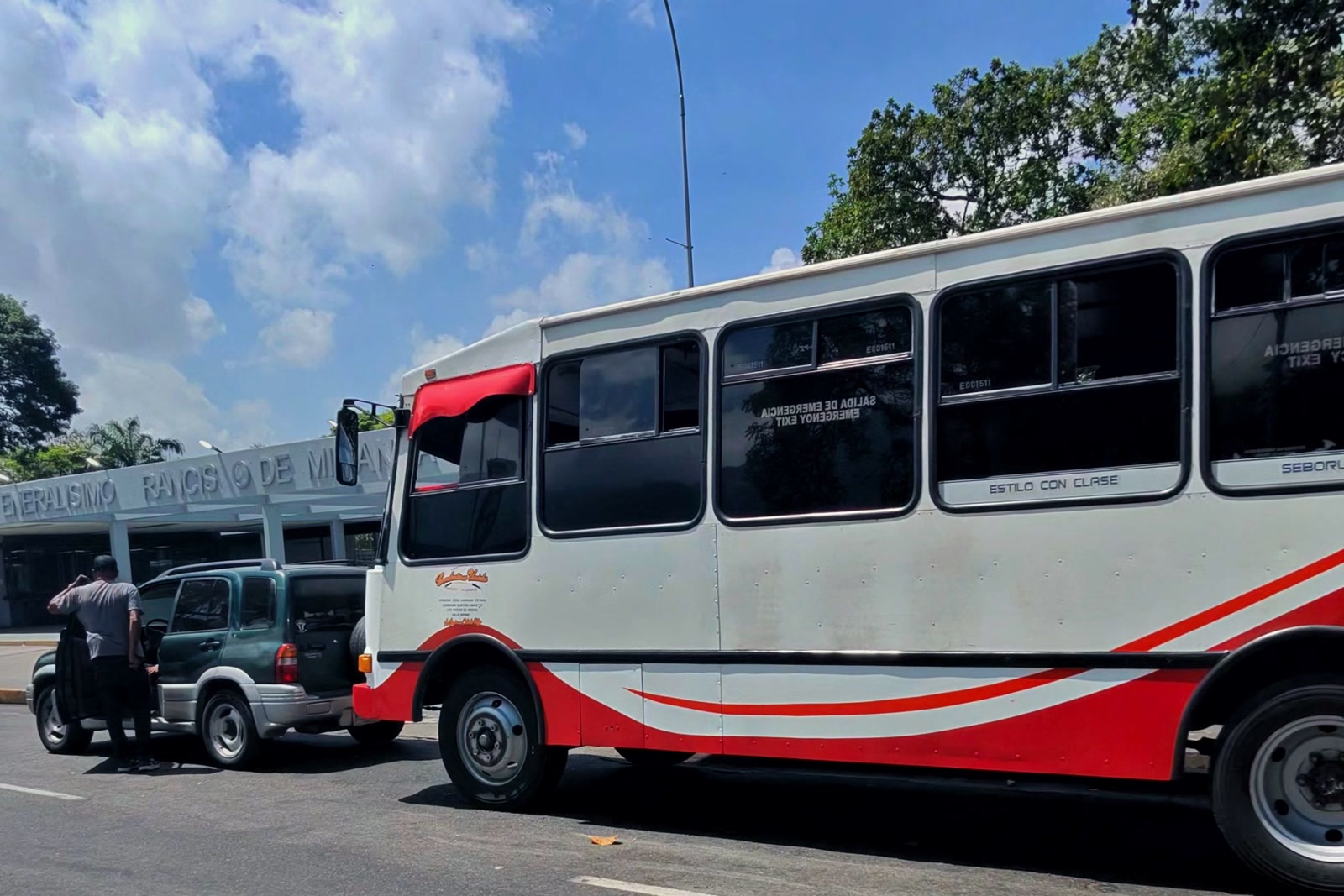 Unidad de transporte público en Caracas